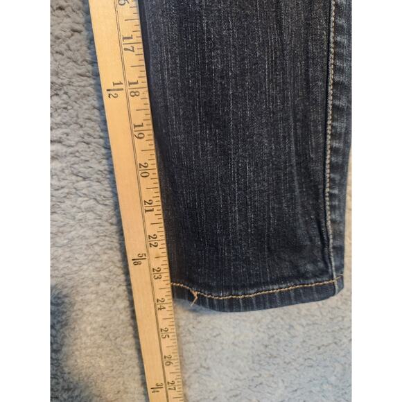 Levi's 512 Womens (Size 8) Dark Blue Denim Perfectly Slimming Ankle Pencil Jeans - Picture 5 of 8